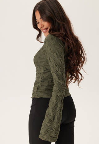 Structure Long Sleeve Top