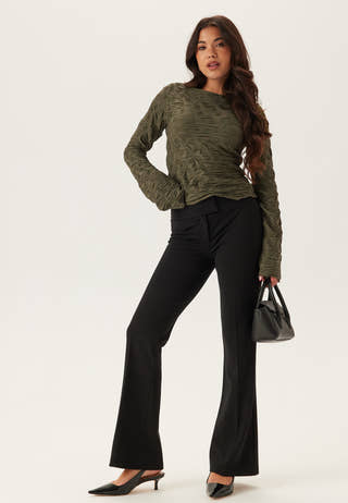 Structure Long Sleeve Top