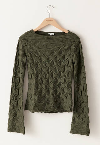 Structure Long Sleeve Top