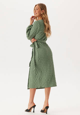 Structure Wrap Dress