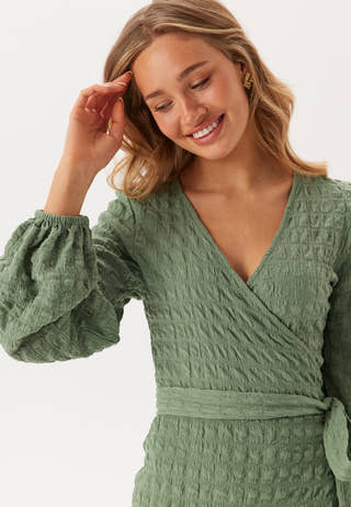 Structure Wrap Dress