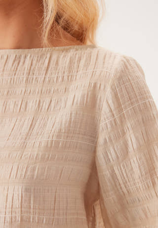 Structured L/S Blouse