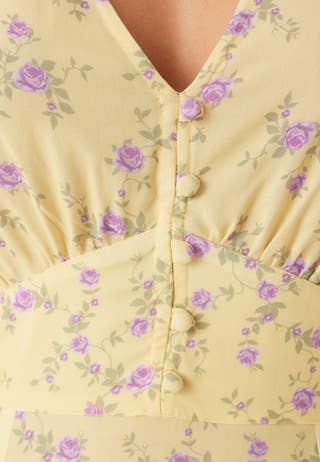 Viscose V-neck Maxi Dress