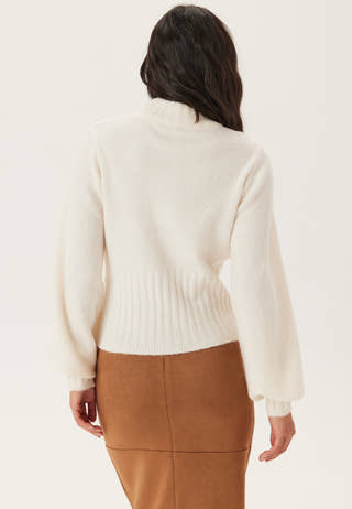 Volume Sleeve Knitted Sweater