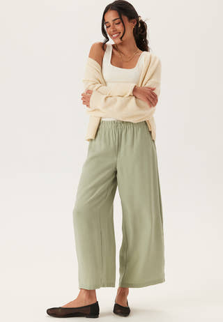 Wide Ankle Modal Trousers