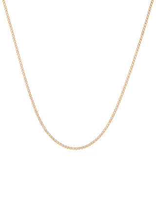 Cloé Tennisnecklace Gold