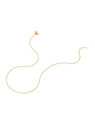 Cloé Tennisnecklace Gold