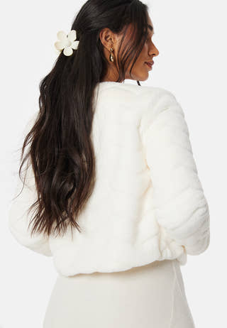 Short Party Faux Fur Jacket