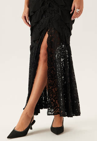 Tommy Halter Neck Lace Maxi