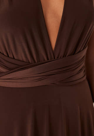 Multi Tie Maxi Dress