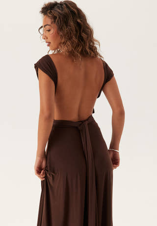 Multi Tie Maxi Dress