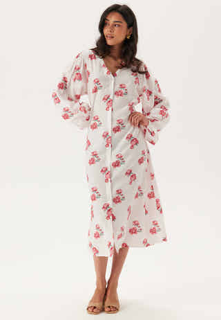 Balloon Sleeve Dress