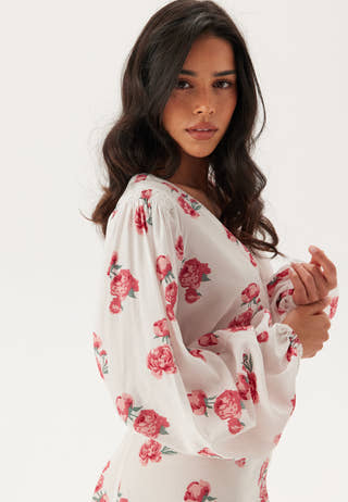 Balloon Sleeve Dress