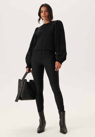 Broderie Anglaise Sleeve Top