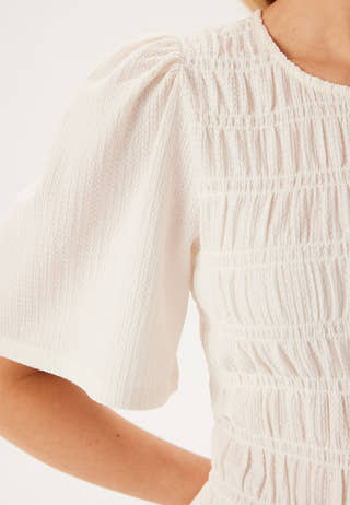 Butterfly Sleeve Smock Top