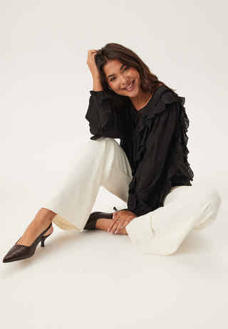 Frill Blouse