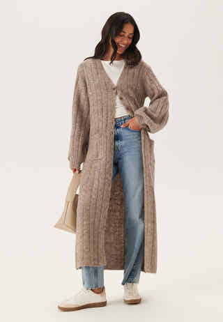 Knitted Cardigan Dress