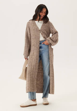 Knitted Cardigan Dress