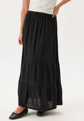 Linen Maxi Skirt