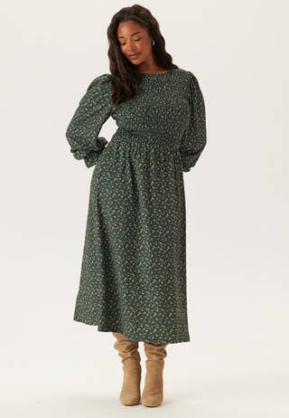 Long Sleeve Smock Dress
