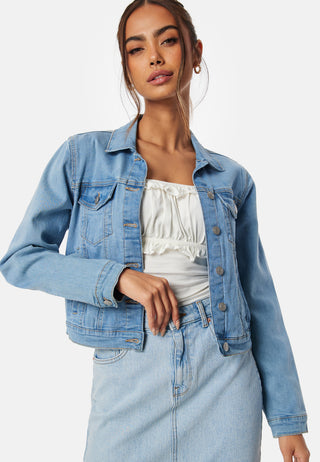 Stretch Denim Jacket