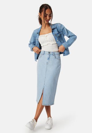 Stretch Denim Jacket