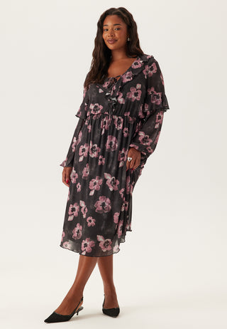 Mesh Frill Dress