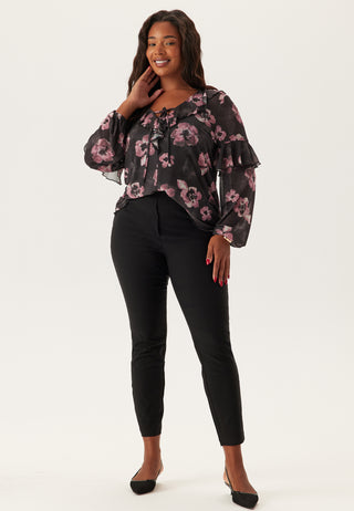 Mesh Frill Top