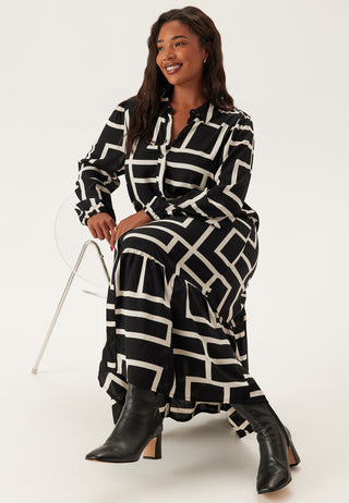 Viscose Long Sleeve Dress