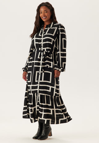 Viscose Long Sleeve Dress