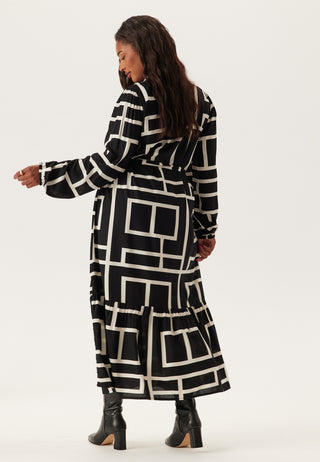 Viscose Long Sleeve Dress