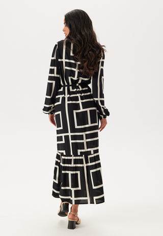 Viscose Long Sleeve Dress