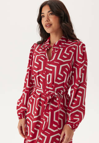 Viscose Long Sleeve Dress