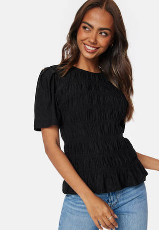 Short Sleeve Smock Top