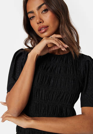 Short Sleeve Smock Top