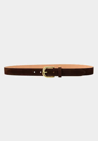 Belt In Suede