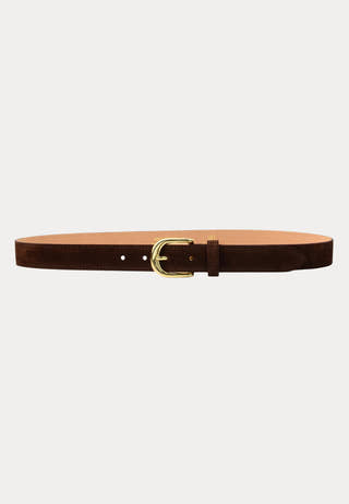 Belt In Suede