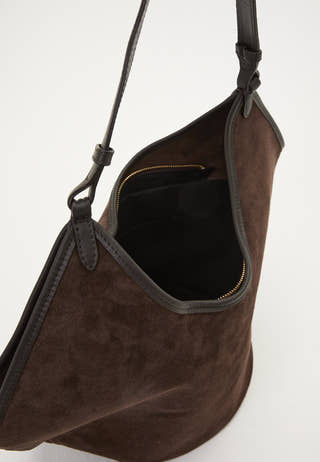 Ferrara Suede Shopping Bag