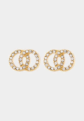 Jolina Recycled Earrings Gold