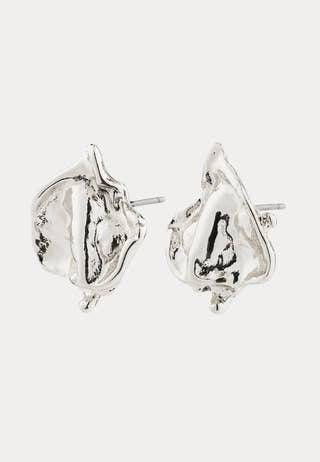 Lavender Recycled Earrings Sil