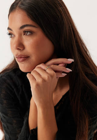 Lulu Recycled Twisted Stack Ri