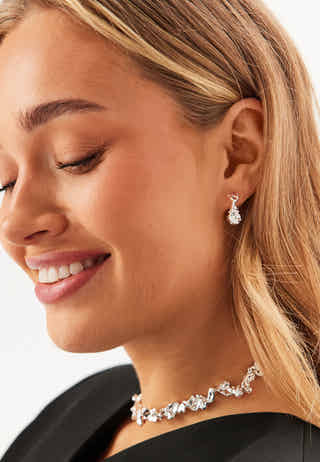 Trust Earrings Silver-plated