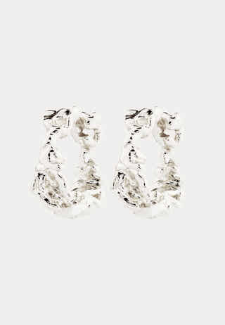 Trust Earrings Silver-plated