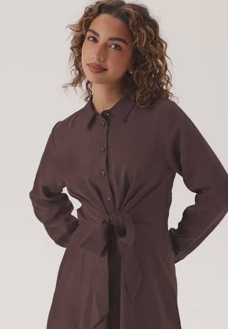 tie-detail-shirt-dress-brown-1148463265.mp4