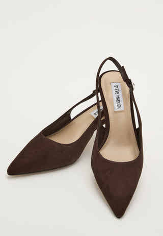 Korra Suede Slingback Sandal