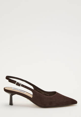 Korra Suede Slingback Sandal