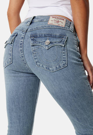 Becca Mid Rise Bootcut Flap