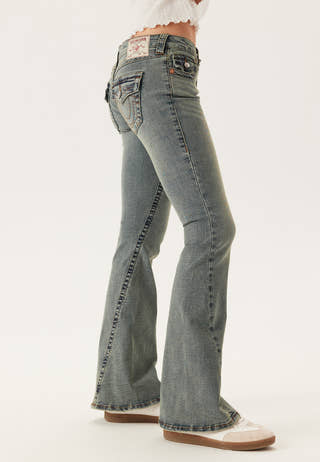 Joey Low Rise Flare Flap