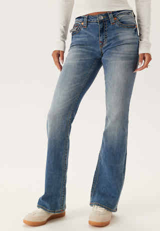 Rainbow Pkt Becca Mr Bootcut Big T